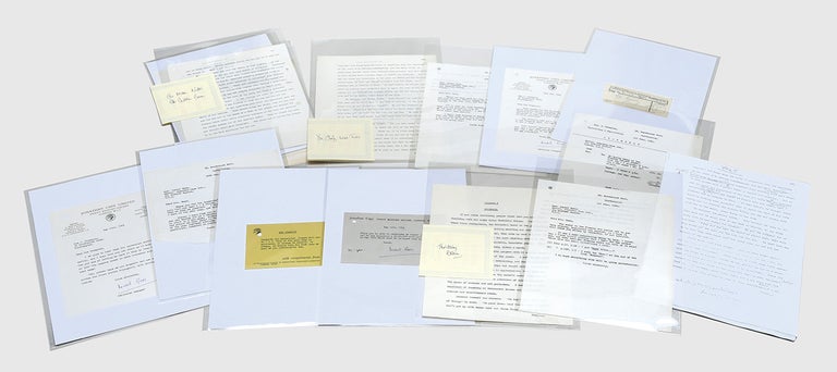 Item #156007 Archive of correspondence relating to James Bond typescripts and continuation books. Ian - FLEMING FLEMING, Ian, Kingsley Amis.