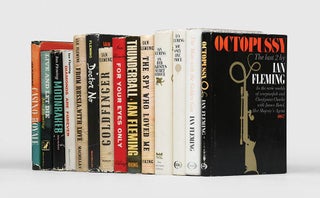 Item #156667 Complete First American Editions of Ian Fleming's James Bond series. [Set of works...