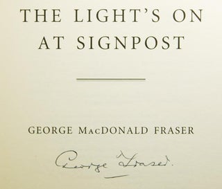 Item #59131 The Light's on At Signpost. Memoirs of the Movies, Among Other Matters. George...