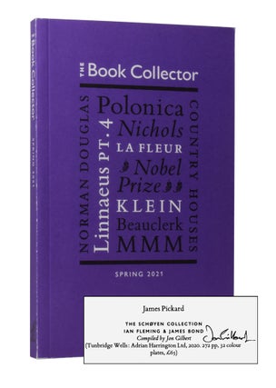 Item #59398 The Book Collector. Spring 2021. Edited by James Fleming. BIBLIOGRAPHY, Authors,...