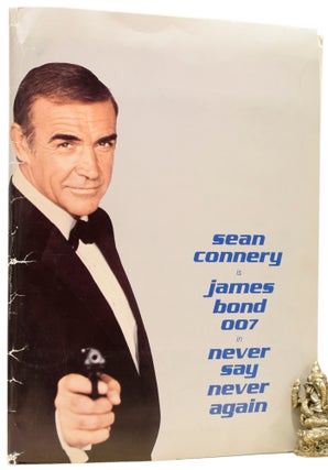 Item #60671 Never Say Never Again [original film press pack with still photos]. James Bond...