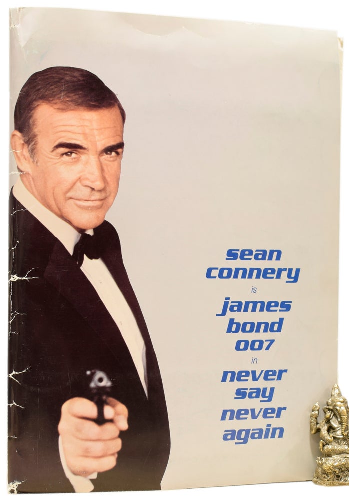 Item #60671 Never Say Never Again [original film press pack with still photos]. James Bond Promotional Material.