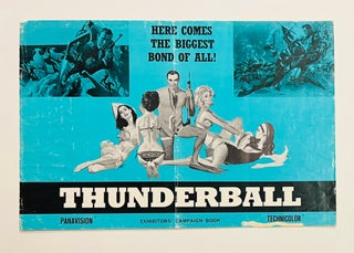 Item #62893 Thunderball. Press Book [Exhibitor's Campaign Book]. Ian FLEMING, James Bond films