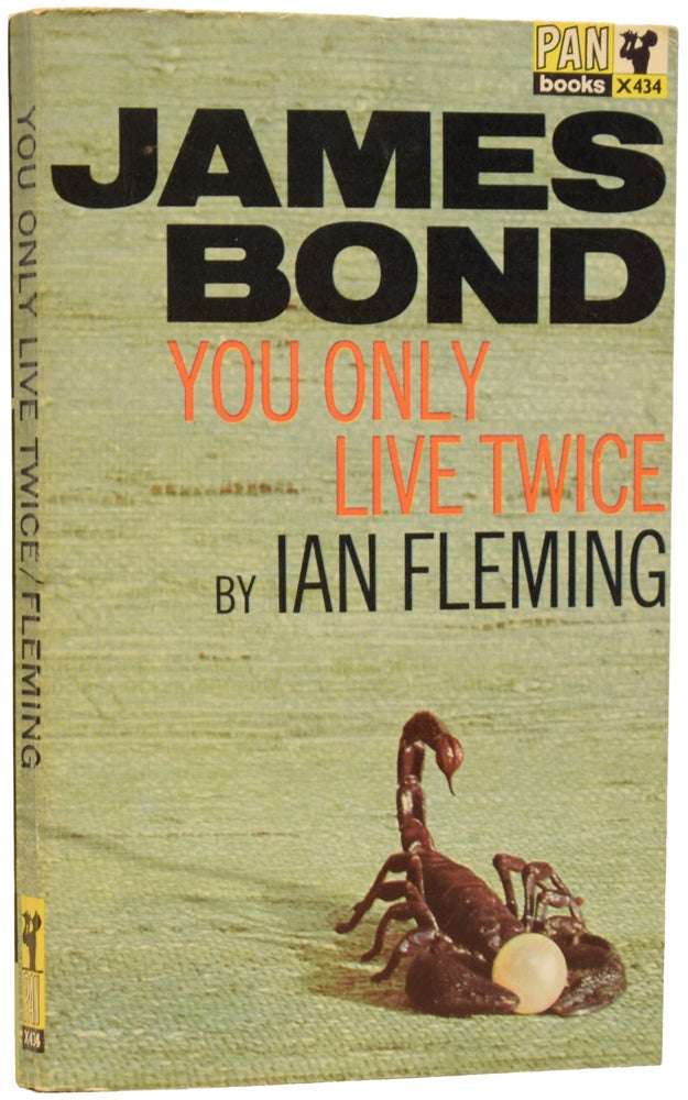 Item #62949 You Only Live Twice (a James Bond novel). Ian Lancaster FLEMING.