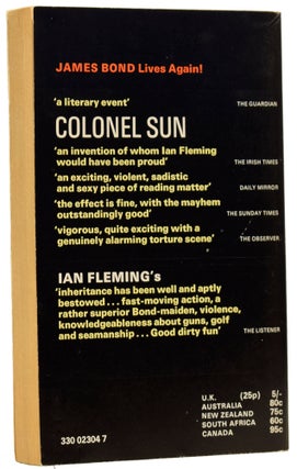 Colonel Sun. A James Bond Adventure by Robert Markham.
