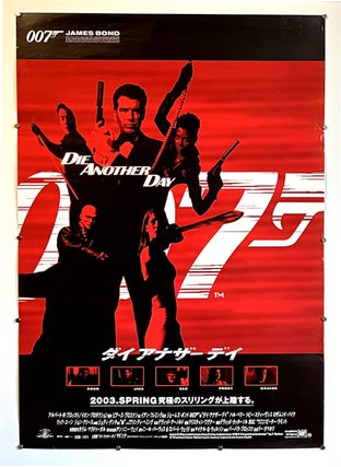 Item #63003 [MOVIE POSTER] Die Another Day. Ian Lancaster FLEMING