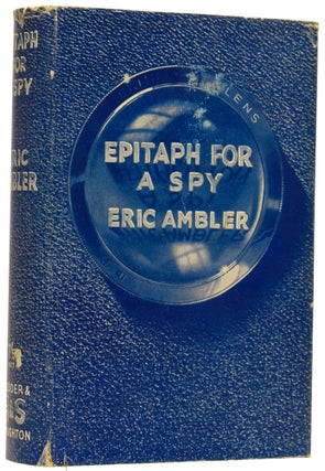 Item #63518 Epitaph For A Spy. Eric AMBLER