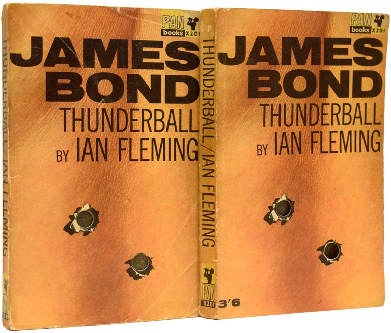 Item #64234 Thunderball [two variant copies]. Ian Lancaster FLEMING.