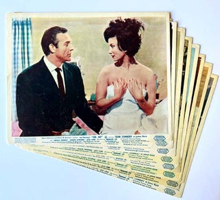 Item #64611 [LOBBY CARDS] Dr. No. Set of official front of house cards. Ian FLEMING, EON Productions