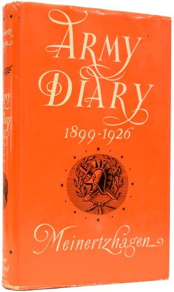 Item #64942 Army Diary 1899-1926. Colonel Richard MEINERTZHAGEN