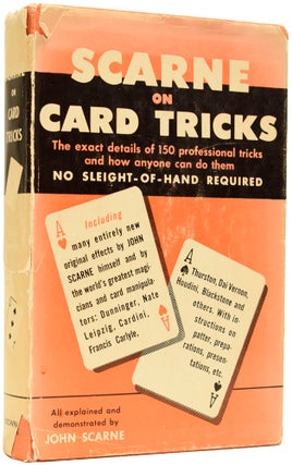 Item #64945 Scarne on Cards Tricks. John SCARNE