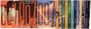 Item #65002 Ian Fleming's James Bond novels, the complete IFP 007 paperback series. Comprising:...