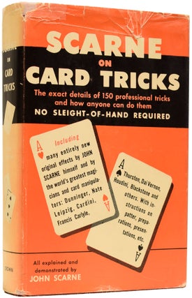Item #65170 Scarne on Cards Tricks. John SCARNE
