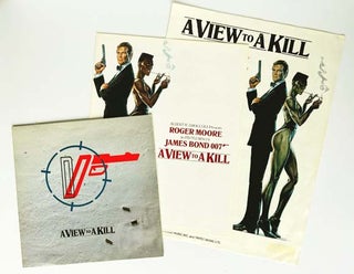 Item #65242 A View To A Kill [original synopsis, songsheet and 7-inch promotional sample single]....