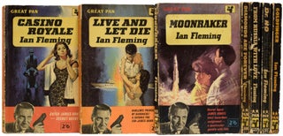 Item #65318 Ian Fleming's James Bond novels, the complete Great Pan 'Director' paperback series....