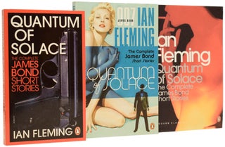 Item #65319 Quantum of Solace. The Complete James Bond Short Stories [3 volumes]. Ian Lancaster...