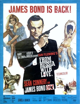 Item #65390 From Russia With Love. Press Book [Exhibitor's Campaign Book]. Ian FLEMING, James...
