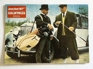 Item #65400 [LOBBY CARDS] Goldfinger. Set of official front of house cards. Ian FLEMING, EON...