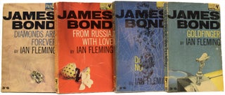Ian Fleming's James Bond novels, the complete Pan paperback 'X' series. Comprising: Casino Royale, Live and Let Die, Moonraker, Diamonds Are Forever, From Russia With Love, Dr. No, Goldfinger, For Your Eyes Only (short stories inc. From A View To A Kill, Quantum of Solace), Thunderball, The Spy Who loved Me, On Her Majesty's Secret Service, You Only Live Twice, The Man with the Golden Gun, Octopussy and The Living Daylights (short stories).