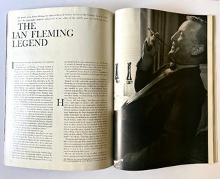 Item #65791 'The Ian Fleming Legend' within 'Vogue' magazine. Ian Lancaster FLEMING, Robert HARLING