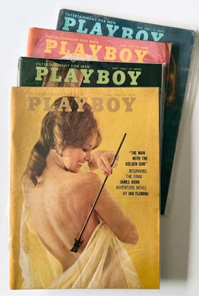 Item #66337 The Man With The Golden Gun. In 'Playboy' Magazine. April-July 1965. Ian Lancaster...