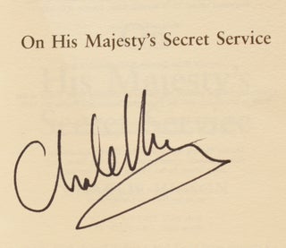 Item #66526 On His Majesty's Secret Service. Charlie HIGSON, born 1958