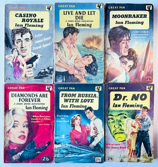 Item #66581 Ian Fleming's James Bond novels, the complete 'Great Pan' non-banded paperback...