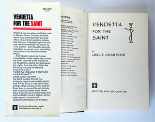 Vendetta for the Saint. The new full length Saint novel.
