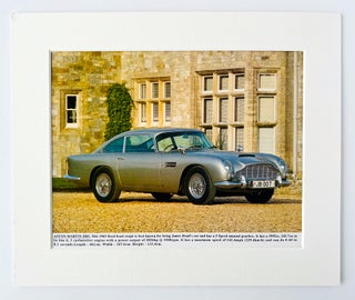 Item #66832 Publicity card for Aston Martin DB5 (James Bond tie-in). Ian Fleming / Bondiana