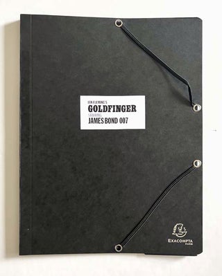 Item #66866 Goldfinger (1964). Three original black & white promotional press photographs. Ian...