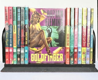 Complete 'Bond Re-jacketed' paperback series. Comprising Casino Royale; Live and Let Die; Moonraker; Diamonds Are Forever; From Russia With Love; Dr. No; Goldfinger; For Your Eyes Only; Thunderball; The Spy Who loved Me; On Her Majesty's Secret Service; You Only Live Twice; The Man with the Golden Gun; Octopussy and The Living Daylights.