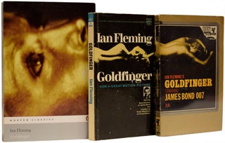 Item #67015 Goldfinger. UK Film tie-in editions [3 copies]. Ian Lancaster FLEMING