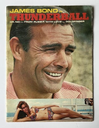 Item #67113 James Bond in Thunderball [Film Campaign Brochure]. Ian Fleming / Bondiana