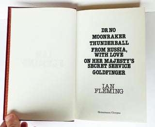 Ian Fleming [Omnibus]. Dr No; Moonraker; Thunderball; From Russia With Love; On Her Majesty's Secret Service; Goldfinger.