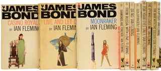 Item #67443 Ian Fleming's James Bond novels, the complete Pan paperback 'Models' series....