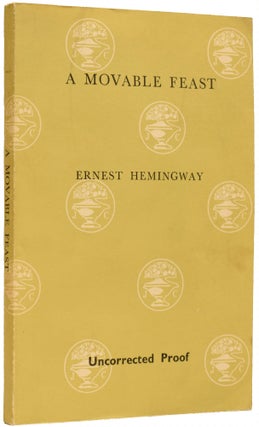 Item #67650 A Moveable Feast. Ernest HEMINGWAY